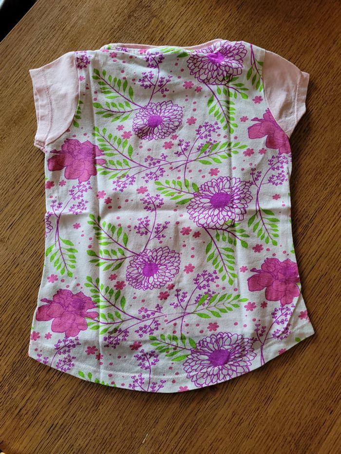 T shirt reine des neiges 3 ans - photo numéro 3