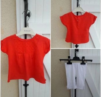 ensemble 2 pièces bb filles 18 mois 