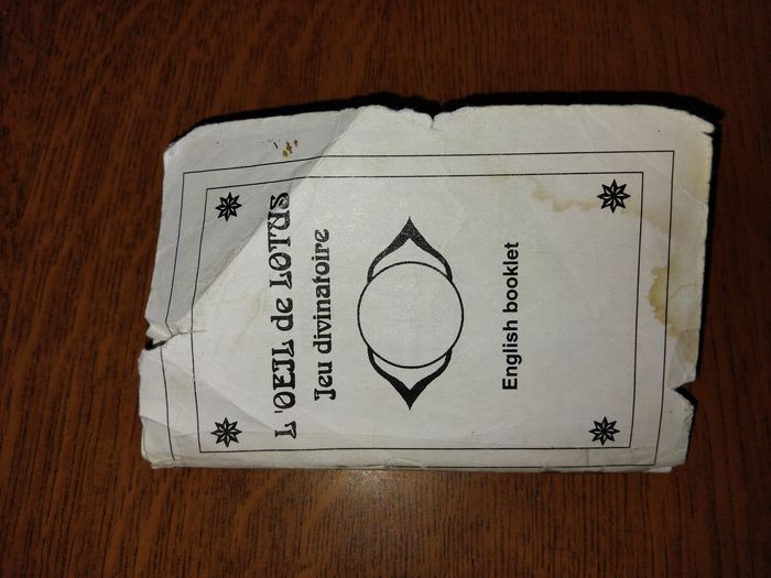 L OEIL DE LOTUS 1999 voyance TRÈS RARE livré français anglais - photo numéro 5