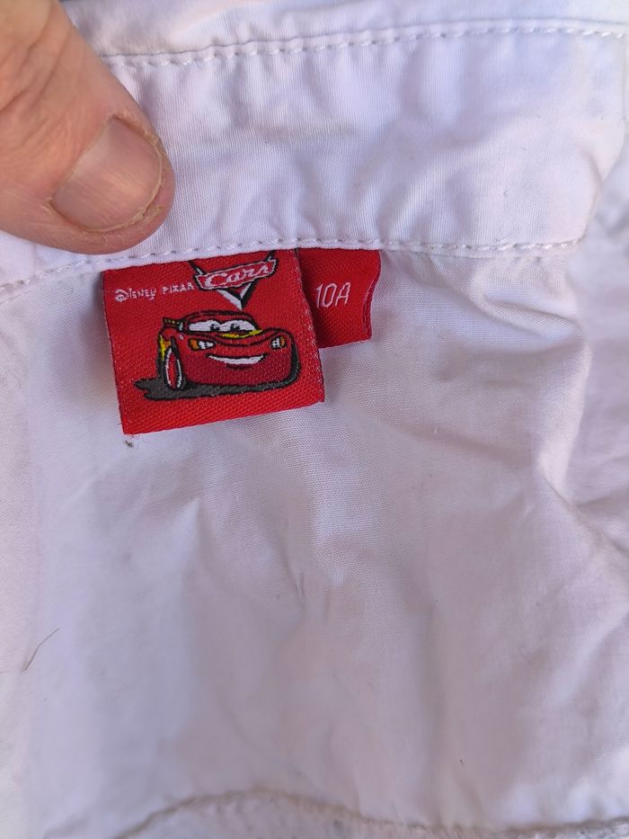 Chemise manches longues Cars 10 ans coton - photo numéro 4