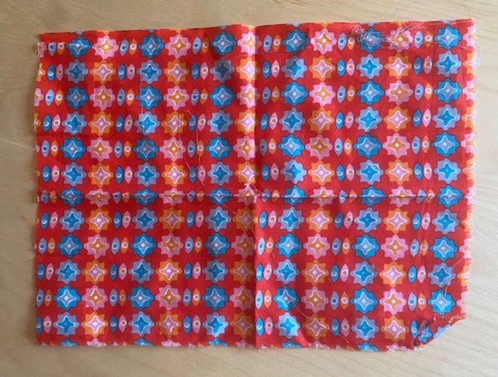 Chute de tissu imprimé géométrique Maija - photo numéro 3