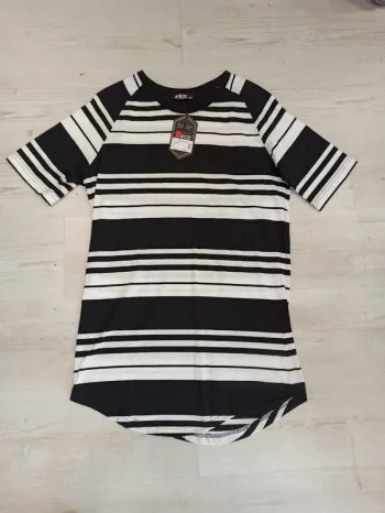 Tee shirt noir marinière homme xl uni
