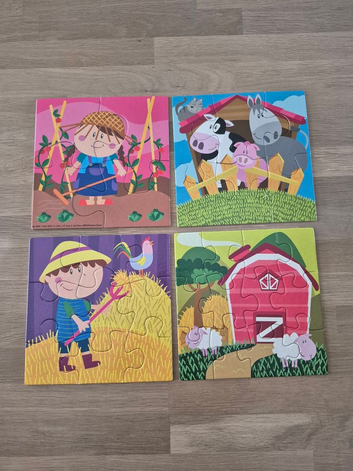 Lot de 4 puzzles Diset - photo numéro 2