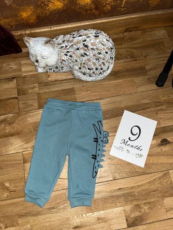 Jogging bleu vert orchestra très bon état 9mois/71cm