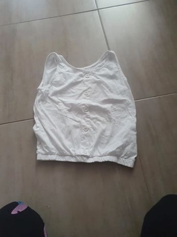 Debardeur blanc été