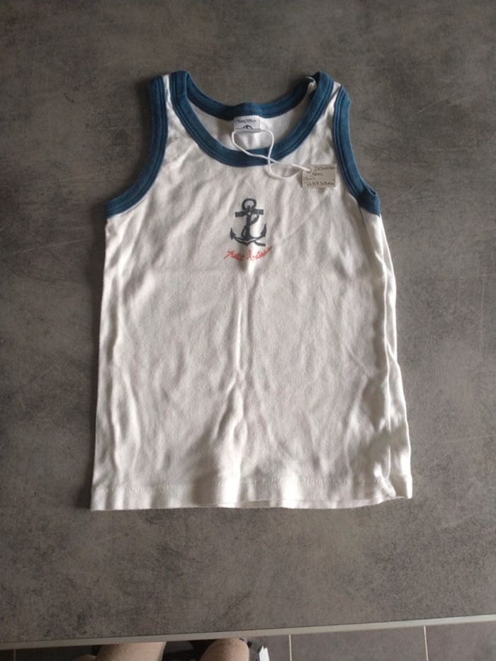 Débardeur "petit bateau" 5 ans