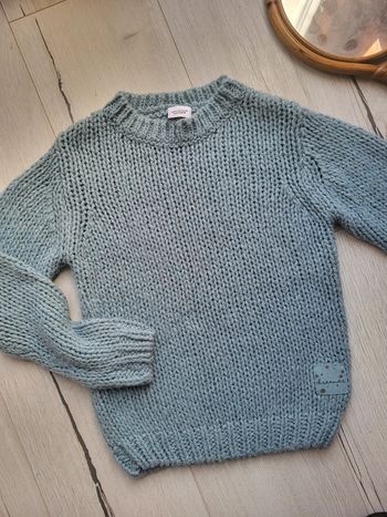 Pull en maille bien chaud tape à l'œil 8ans