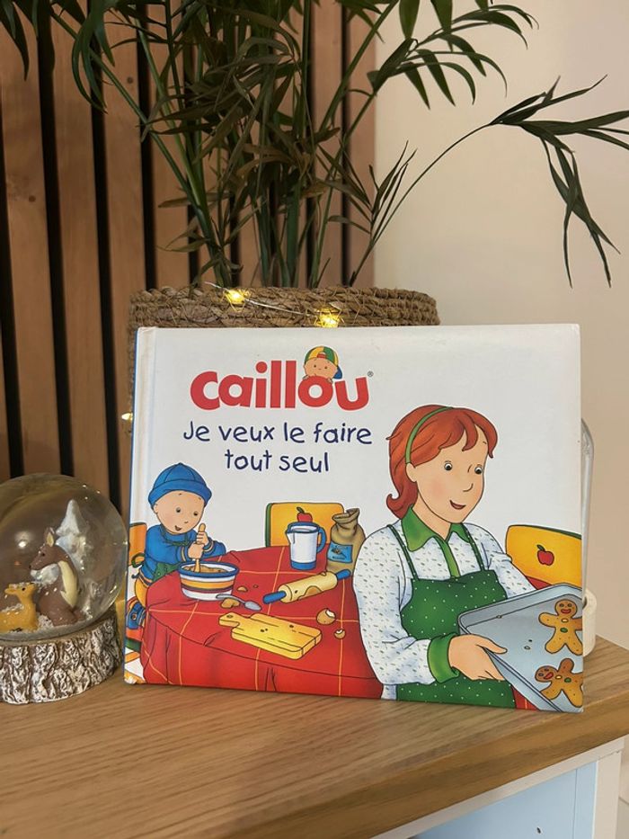 Livre Caillou Je veux le faire tout seul
