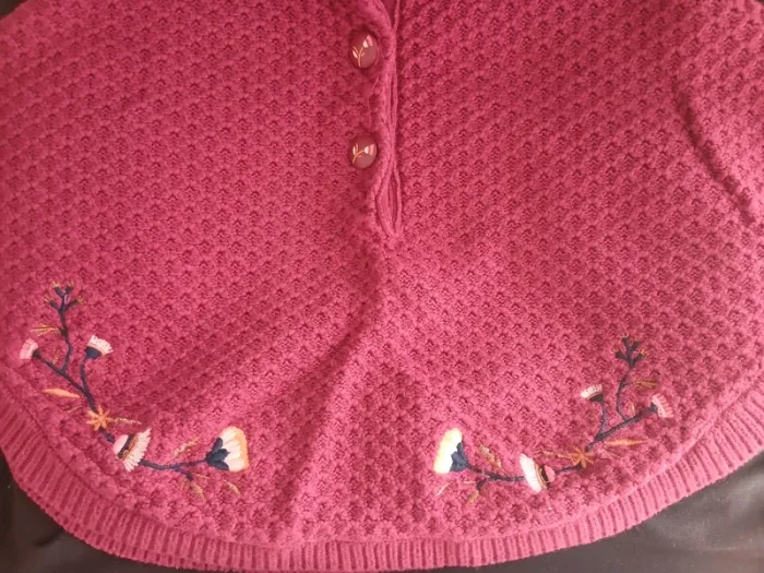 Joli poncho sergent Major 2-3ans - photo numéro 3