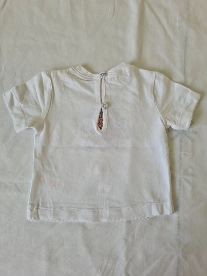 T shirt manches courtes Clayeux 3 mois - photo numéro 2