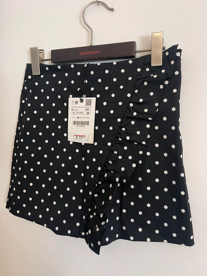 Jupe short Zara 9 ans