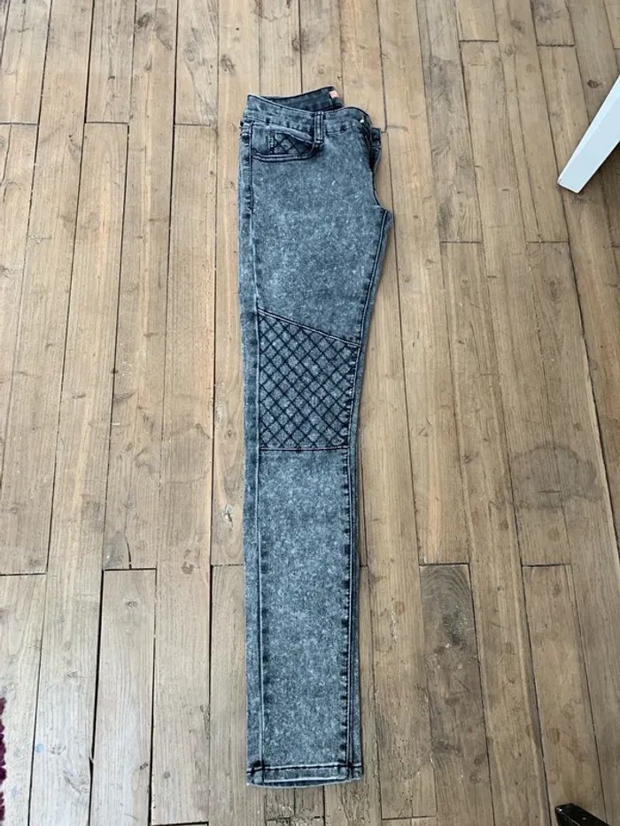 Jean noir et gris