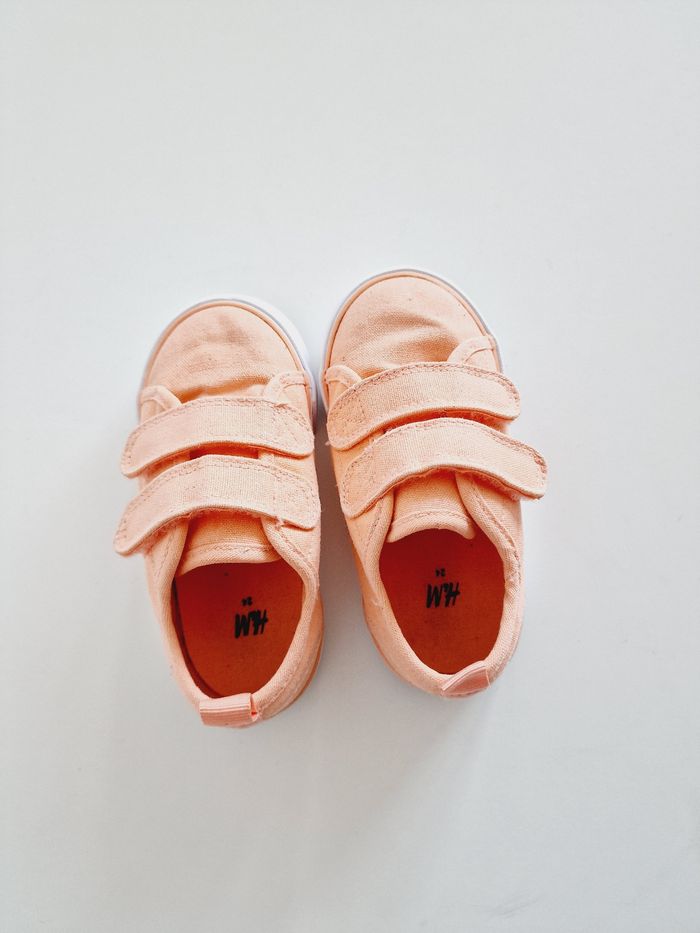 H&M - Tennis en toile - 24 - Rose pêche - photo numéro 6