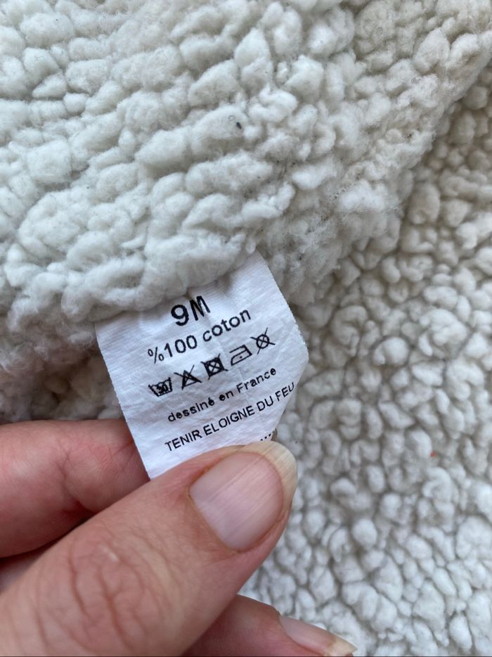 Veste chaude garçon 9 mois - photo numéro 5