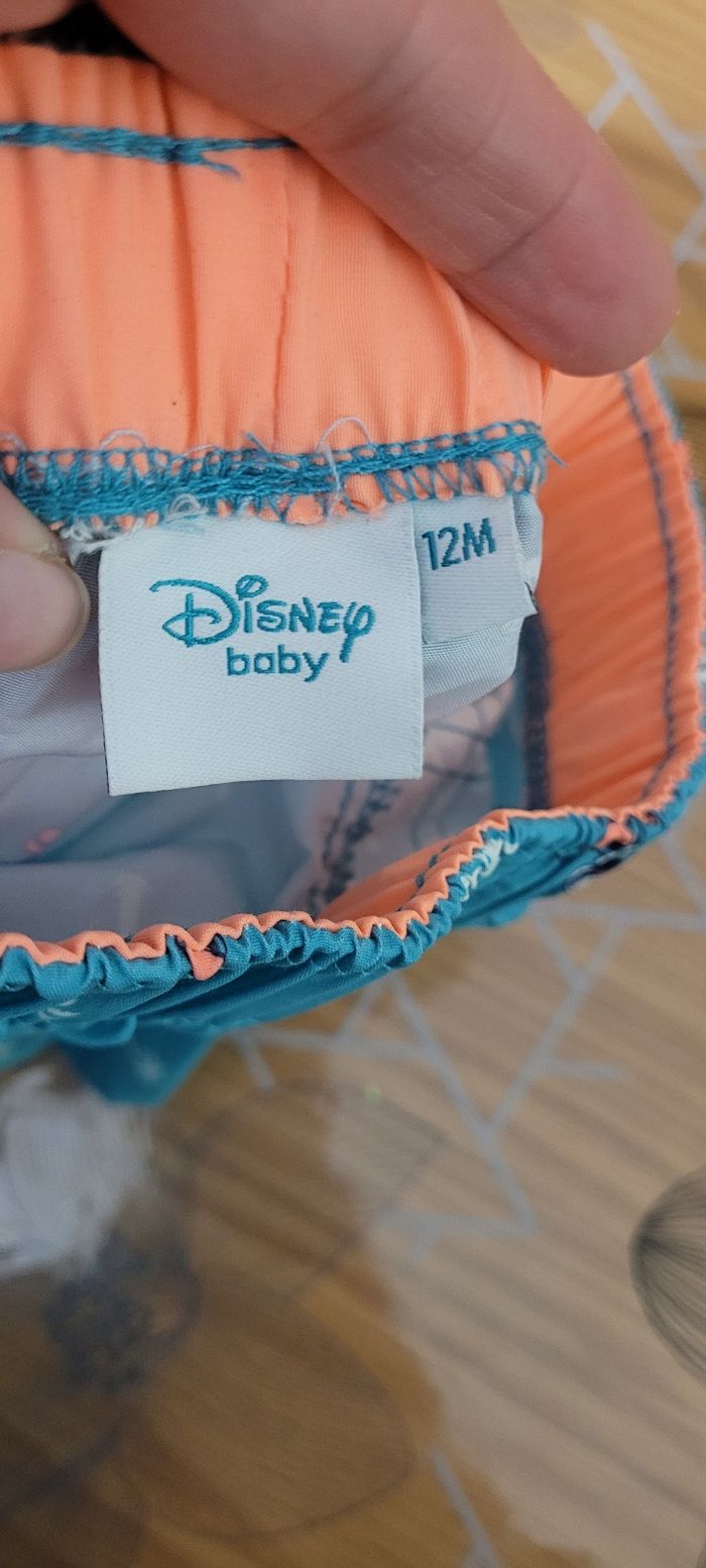 Short de bain Disney taille 12 mois - photo numéro 3