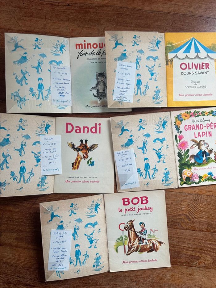Mon premier album Hachette - lot de livres anciens vintage bd blancs Pierre Probst.. - photo numéro 4