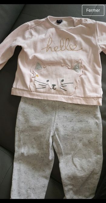 Pyjama 2 pièces 24 mois