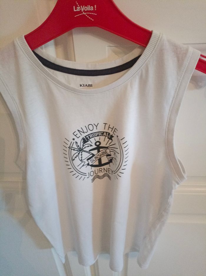 Le t-shirt plus débardeur Kiabi 12 ans - photo numéro 5