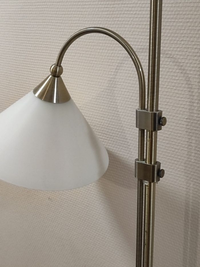 Lampadaire ancien doré - photo numéro 2