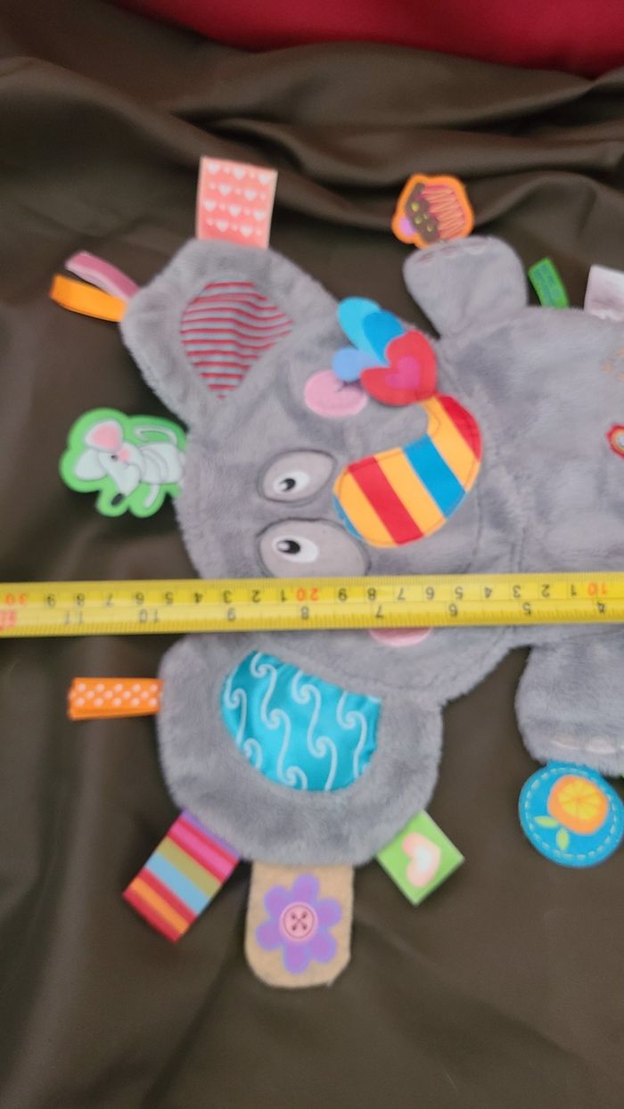 Label Label - Doudou étiquettes Friends - Elephant - photo numéro 2