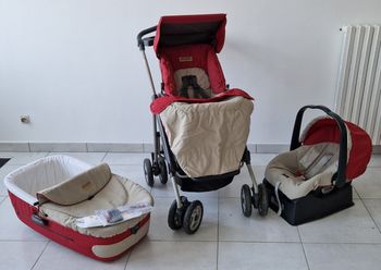 Trio Peg Perego Primo – poussette, nacelle et siège auto