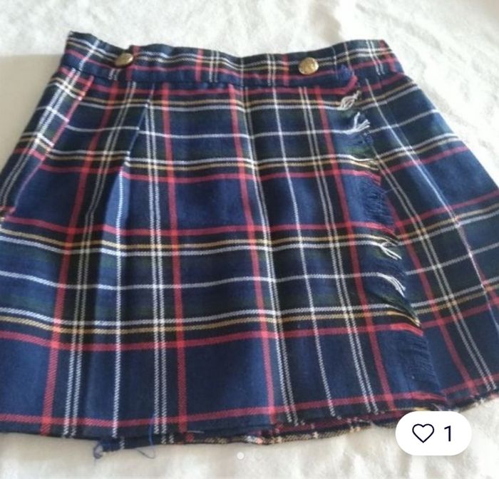 Jupe a carreaux fille 5 ans - photo numéro 2