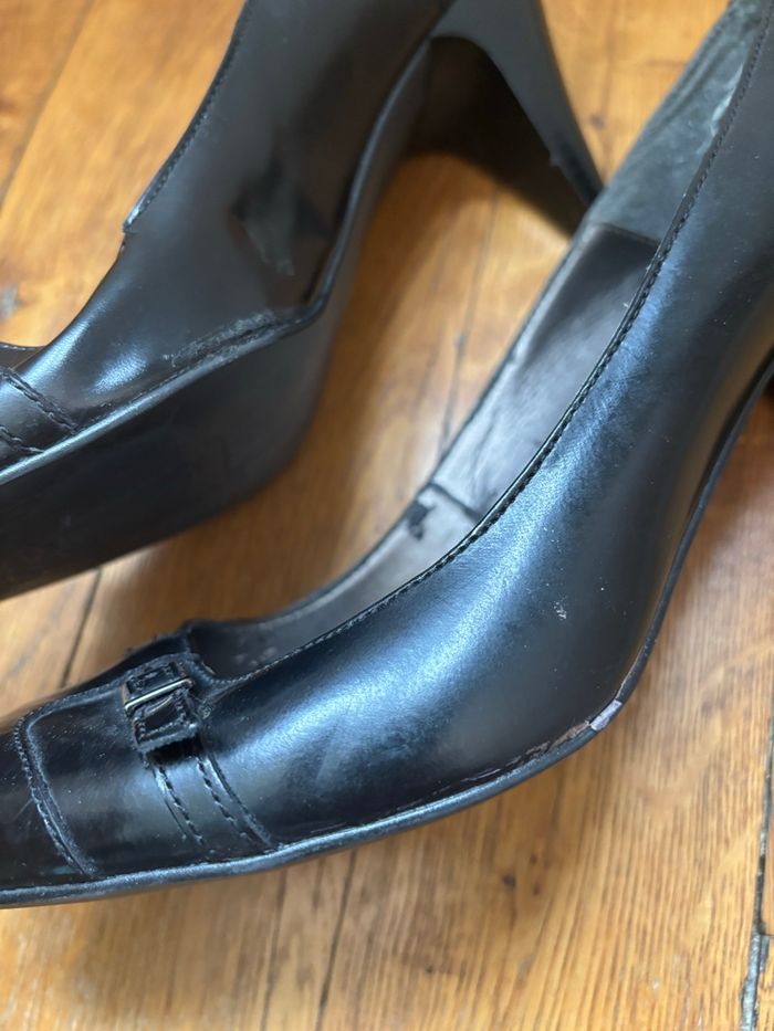 Escarpins noirs bata taille 41 - photo numéro 6