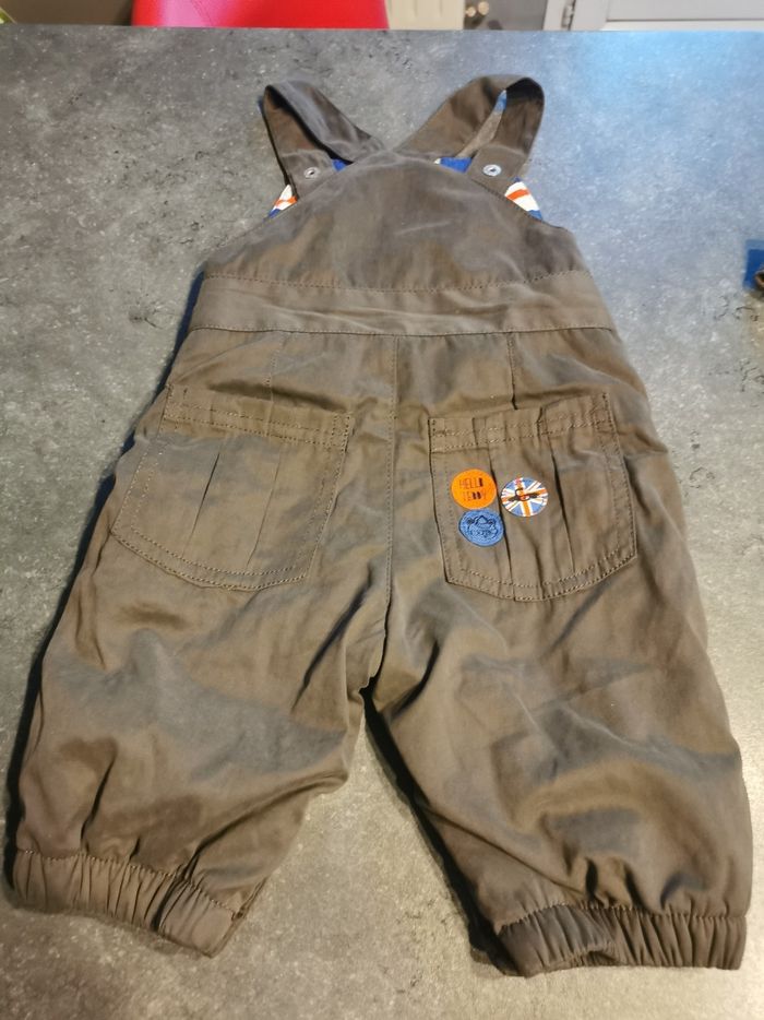 Salopette doublée polaire, DPAM, 3 mois. - photo numéro 2