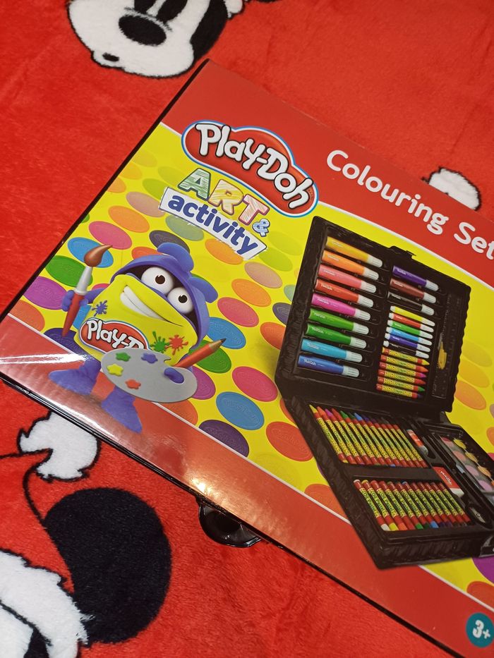 🧸Kit de coloriage sets de 80 pièces play-doh Dès 3ans+ neuf - photo numéro 2