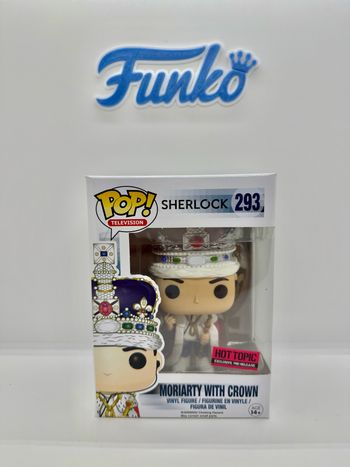 Funko Pop Sherlock Moriarty With Crown 293 Hot Topic 🇺🇸