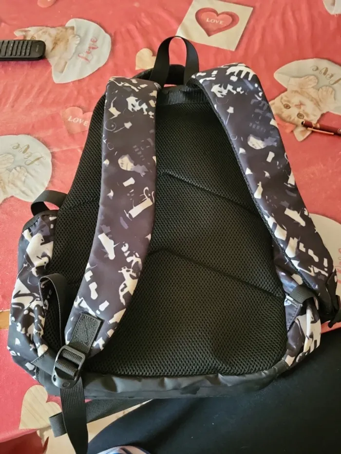 Sac a dos école noir - photo numéro 2