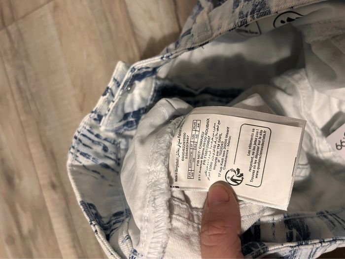 Short en jean , camaïeu , 38 , neuf avec étiquette - photo numéro 5