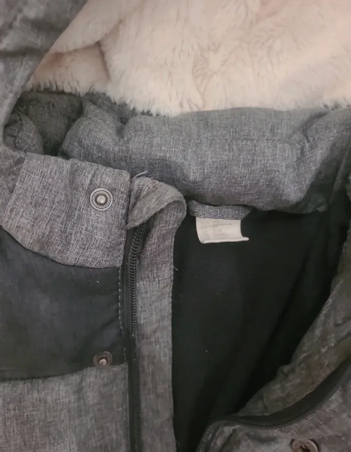 Manteau h&m fourré - photo numéro 2