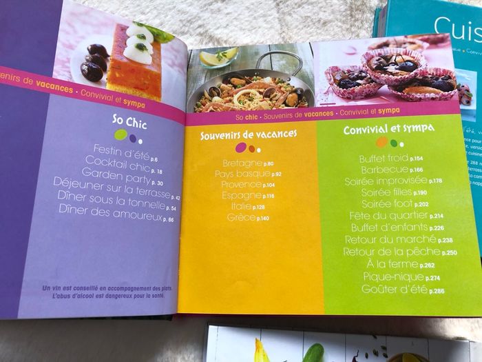 Lot 3 livres cuisine d’été et Veggie - photo numéro 5
