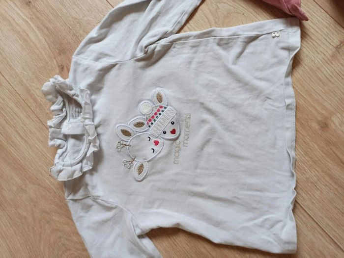 Lot t-shirt manche longue col roulé - photo numéro 7