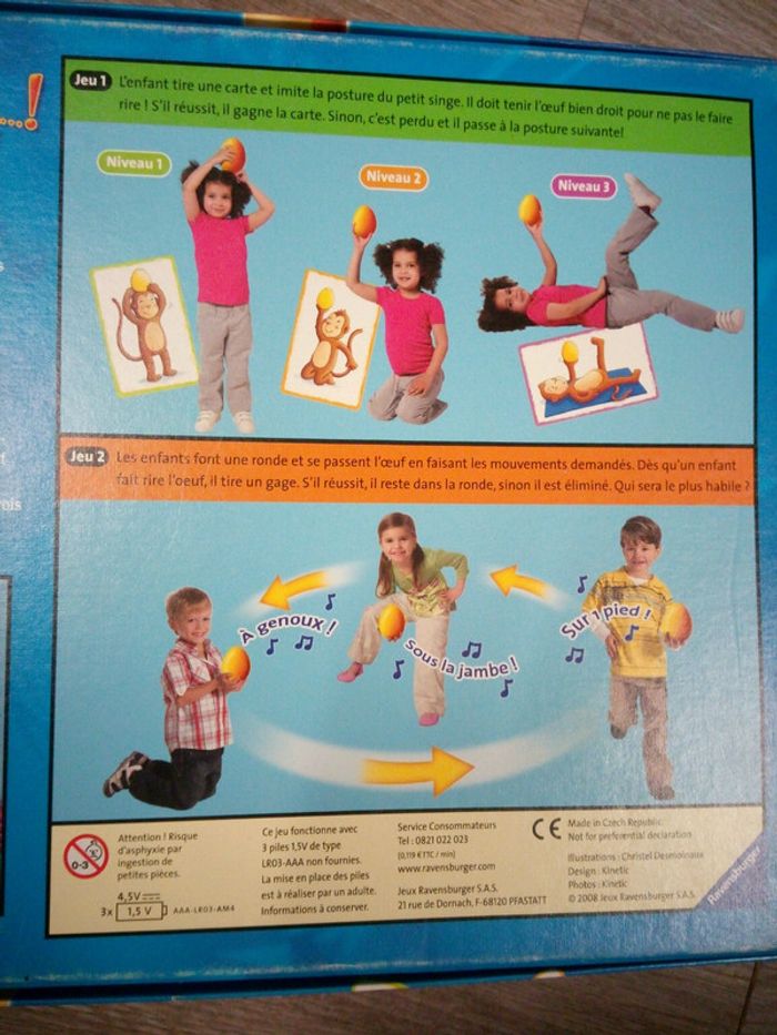 Jeu éducatif L'œuf a dit - Ravensburger -3+ - photo numéro 5