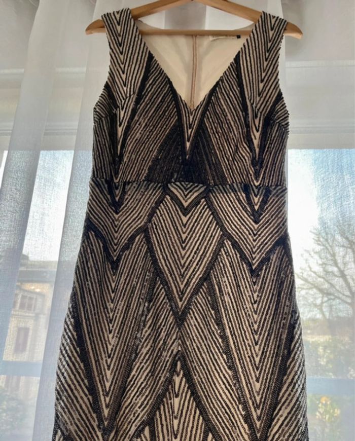 Robe de cérémonie/ soirée sirène a sequins taille L/XL neuve!
