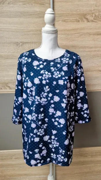 Blouse tunique manches 3/4