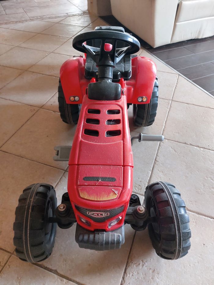 Tracteur avec benette - photo numéro 2