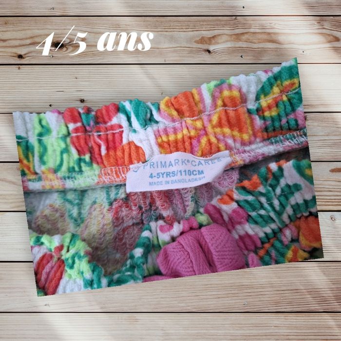 Short fleuri 4 ans - photo numéro 3