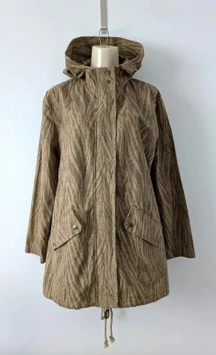 Parka à capuche 100% coton - Stüssy - taille S