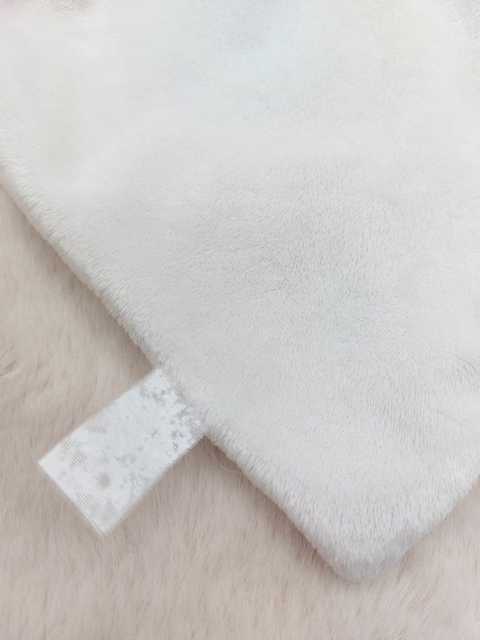 Doudou plat Winnie l’ourson blanc jaune DISNEY Pooh rose fleur papillon soleil - photo numéro 4