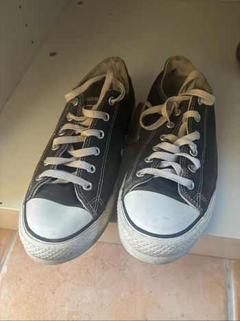 Converse noir basse