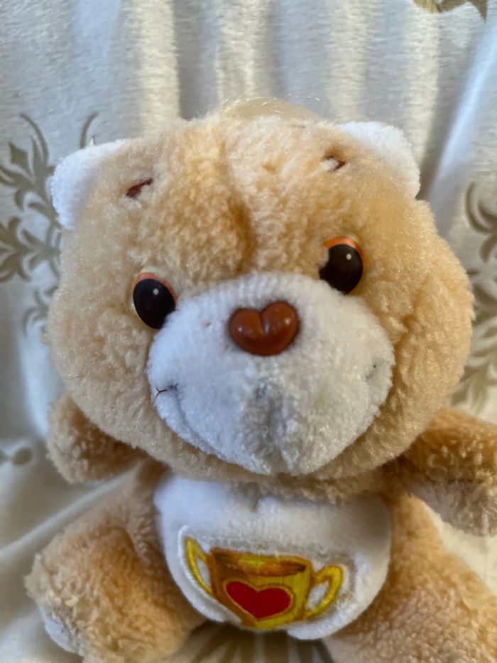 Petite peluche Bisounous Care Bears Gros champion vintage - photo numéro 2