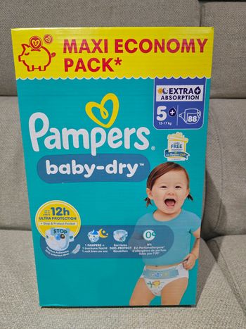 1 Maxi Pack Couches Baby-Dry Pampers Taille 5+