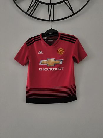 Maillot foot adidas Manchester 2018-2019 taille 11 12 ans