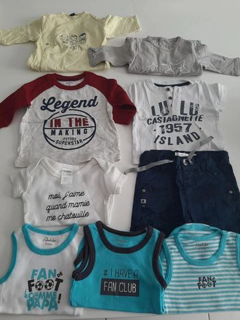 Lot de vêtements 3 mois garcon