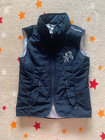 Veste sans manches Fouganza 6 ans – Bleu marine, parfait état