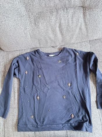 Sweat-shirt femme springfield brodé