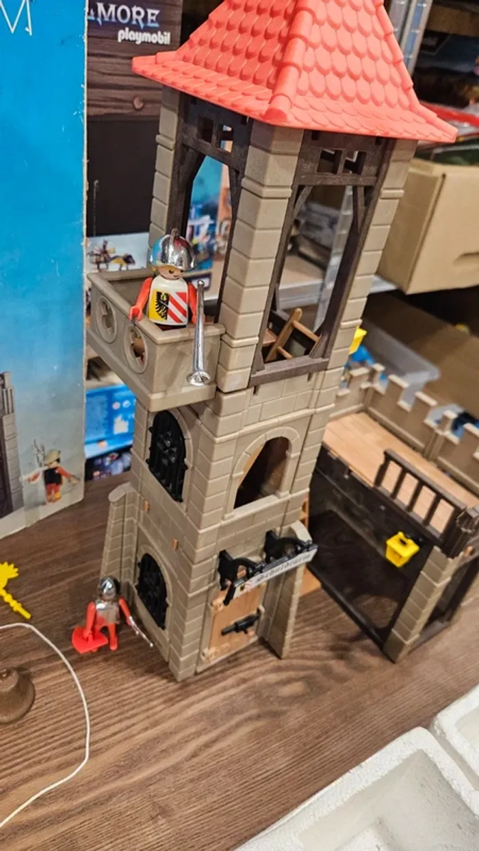 Tour médiéval avec cloche playmobil - photo numéro 10
